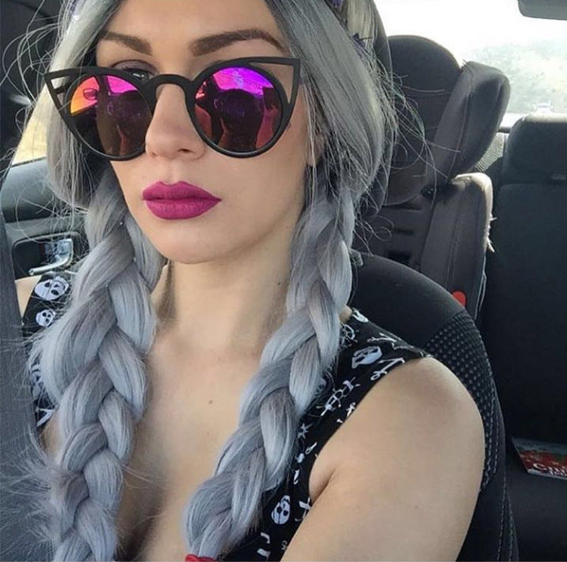 Colorful Personalized Sunglasses Cat's Eye Glasses