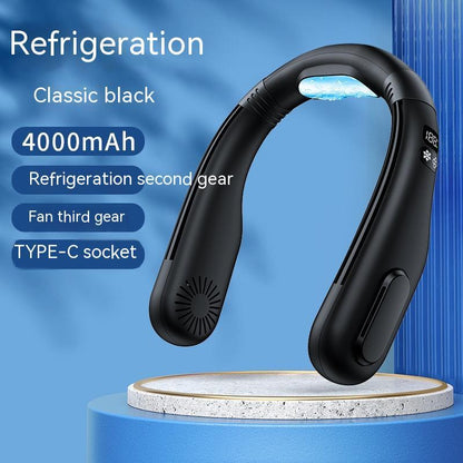 Refrigeration Halter Portable Rechargeable Small Fan