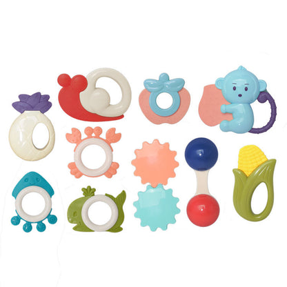 Baby Rattle 10 Piece Set, Hand Rattle Gift Box Set