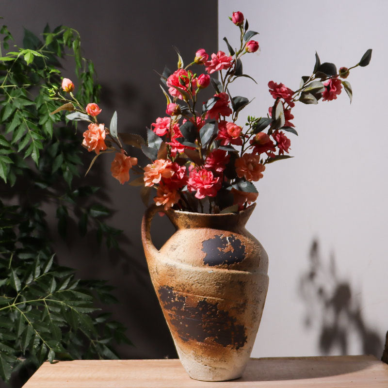 Kettle Ceramic Vase Living Room Flower Arrangement Home Decoration