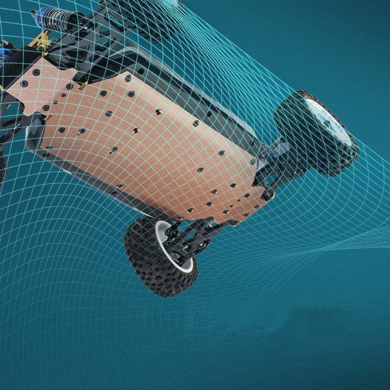 Remote Control Alloy Bottom Off-road Vehicle Model Toy