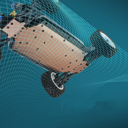 Remote Control Alloy Bottom Off-road Vehicle Model Toy