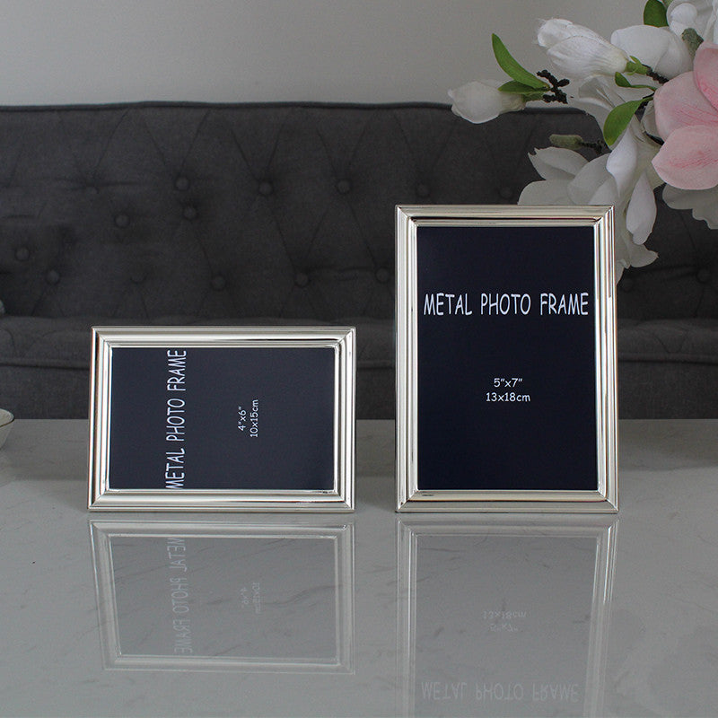 Home Accessories Modern Metal Table Hanging Wall Photo Frame