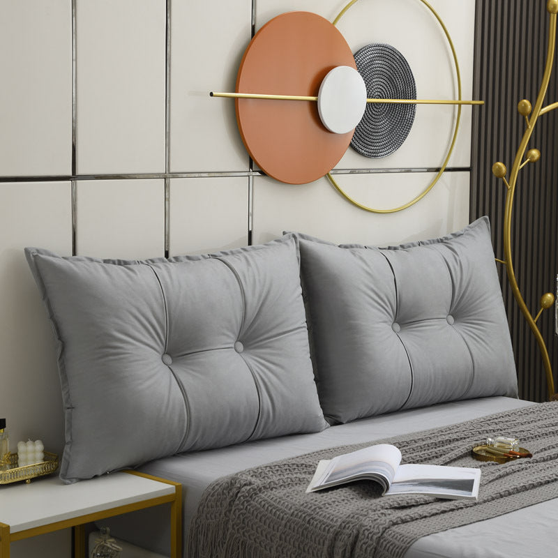 Technology Cloth Bedside Cushion Tatami Soft Bag Headboard Sofa Cushion