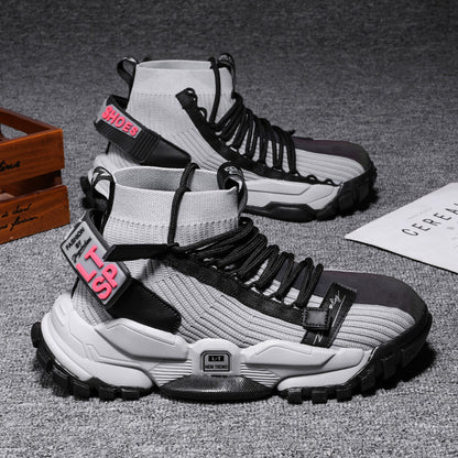 Wholesale Sports Plus Size Mesh Men's Shoes