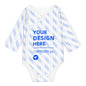 Create Your Own Soft And Skin-friendly Baby Cotton Long-sleeved Romper
