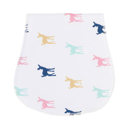 Children's breastfeeding and sweat-absorbent towel bib