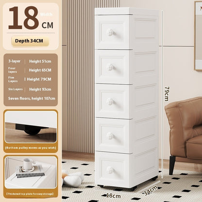 Plastic Multi-layer Drawer Storage Cabinet