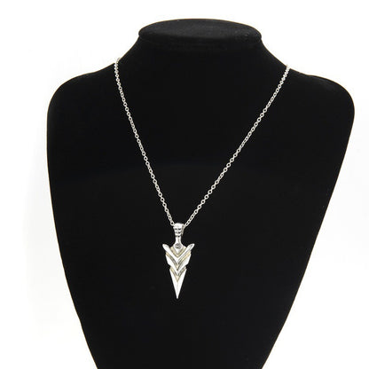 Retro Film And Television Peripheral Sword Luminous Necklace