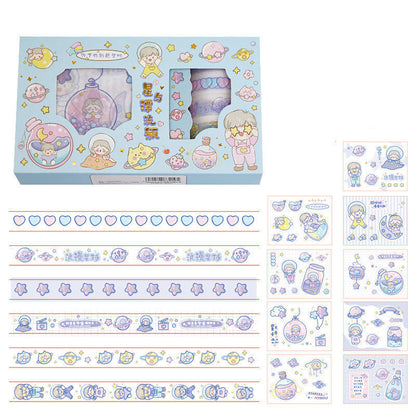 Hand Account Sticker Tape Gift Box Set