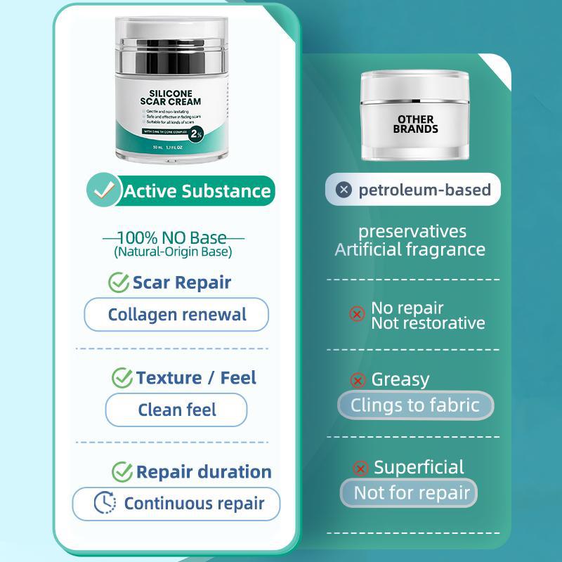 Skincare Cream Silicone Scar Cream Gel Refreshing And Non-Sticky 50ml