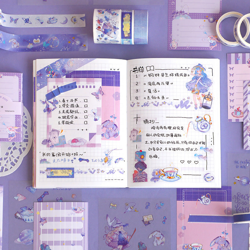 Hand Tape Sticker Material Kit Account Gift Box