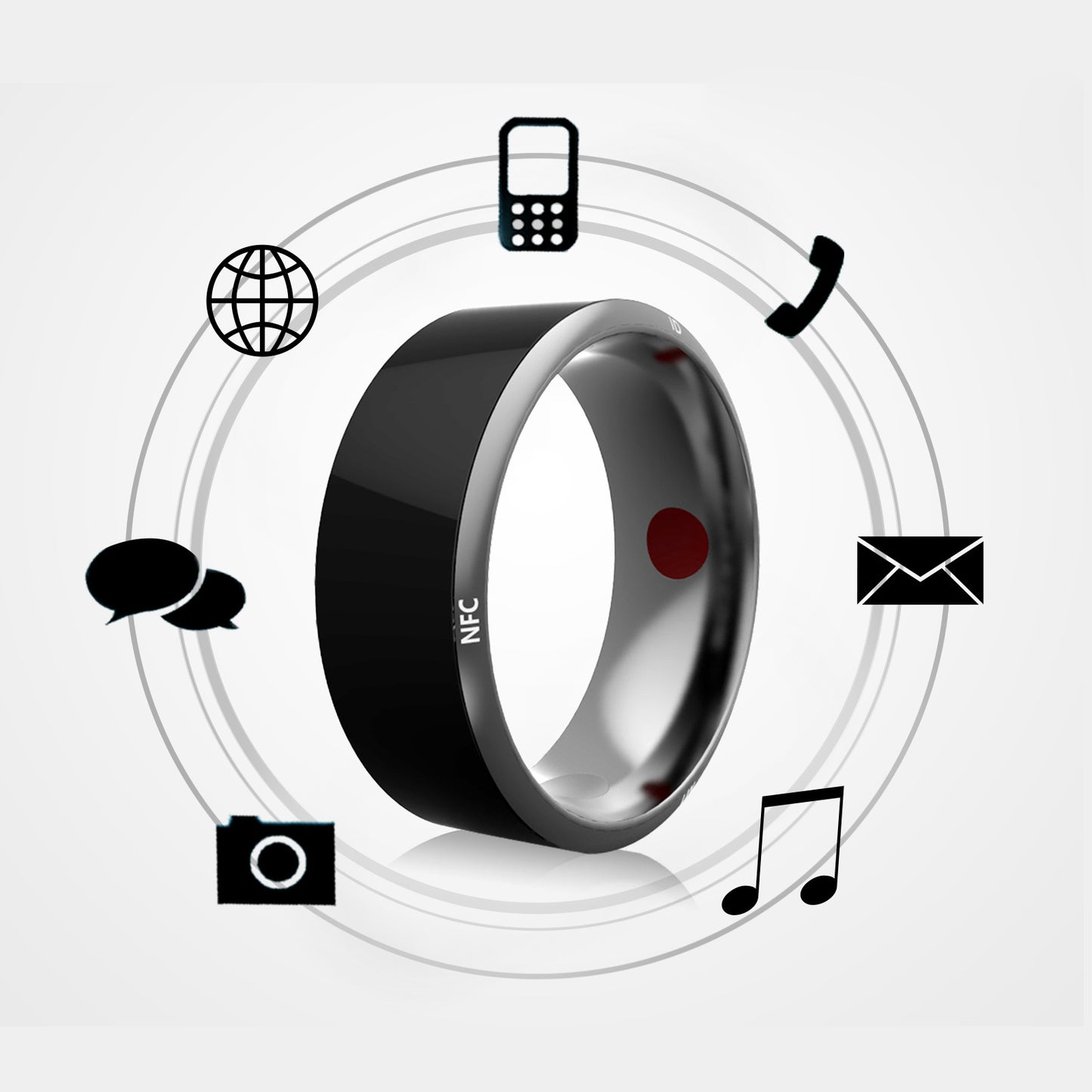 Electroplated Bluetooth Ring
