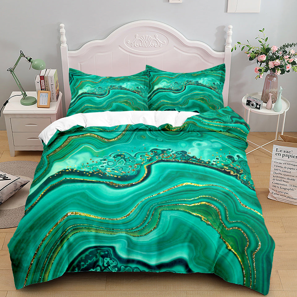 Bedding Home Textile Quilt Cover Three Piece Set