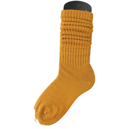 Lazy Bunching Socks European And American Extra Thick Fluffy Loop