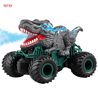 Children's Toy Dinosaur Remote Control Off-road Vehicle Tyrannosaurus Triceratops Rock Crawler