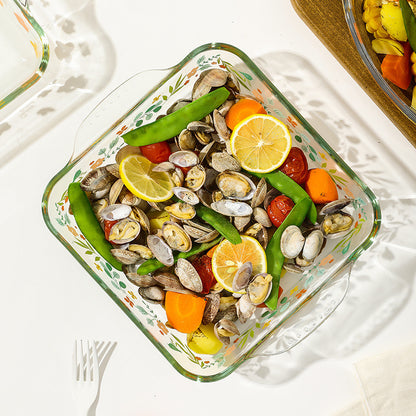 Glass Ovenproof Oval Fish Oven Pan