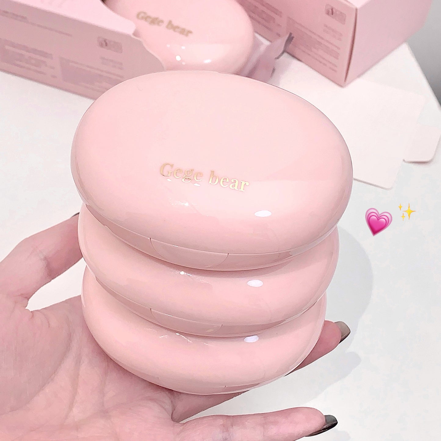 Cream Skin Light Luxury Face Cushion BB Cream Concealer Nude Color Makeup Girlish Style