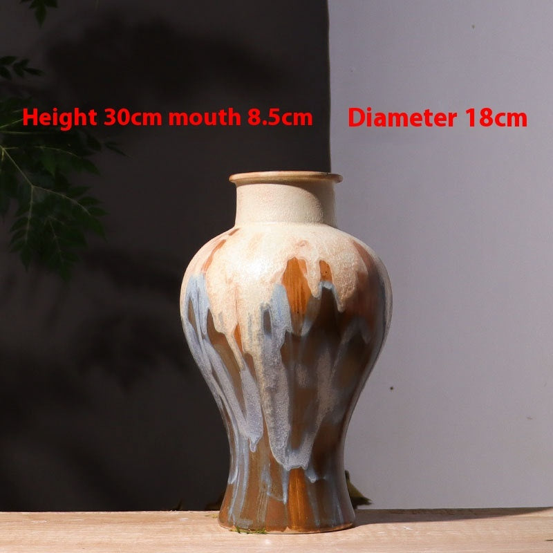 Jingdezhen Ceramic Vase New Chinese Style Water Flower Cultivation