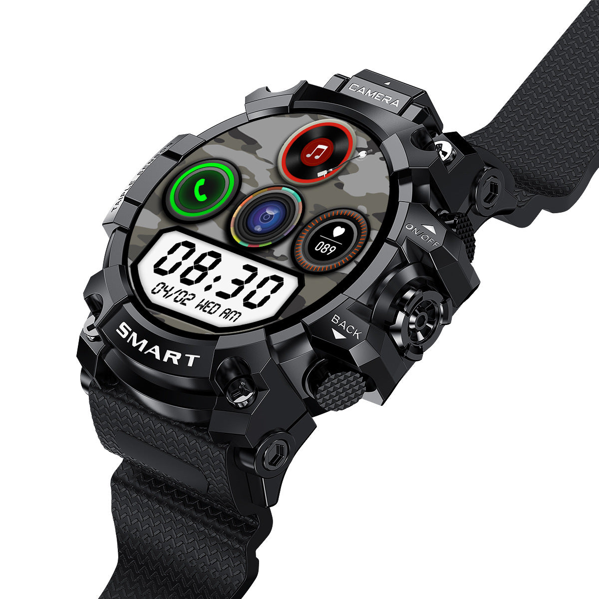 Round Screen Flip Camera Android Student Table