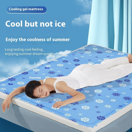 Gel Ice Pad Mattress Cooling Single PVC Cushion