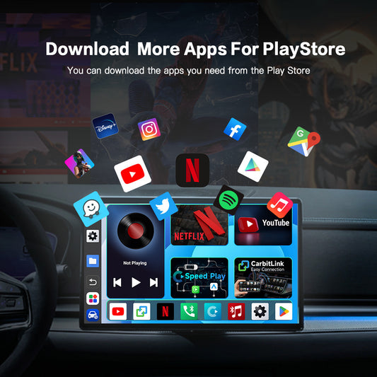 Wired To Wireless Carplay Android Box Qualcomm 2290 Processor 2G 16g