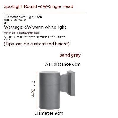 Waterproof Up And Down Spotlight