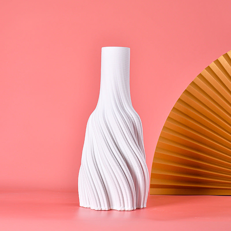 Simple Model Room Hotel Soft Decoration Sales Office Ceramic Vase