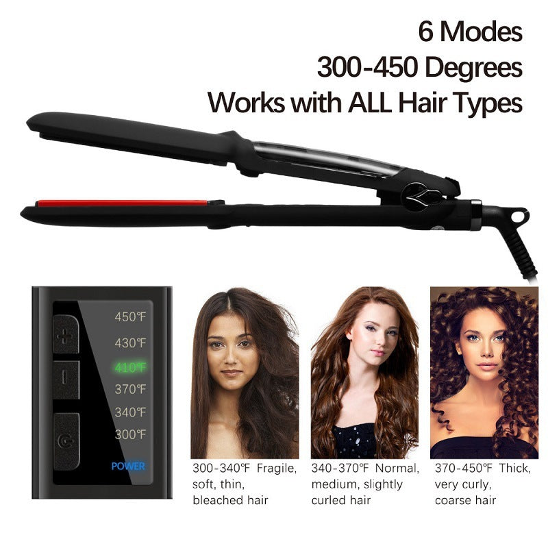 Women's Fashion Infrared Steam Ceramic Hair Straightener