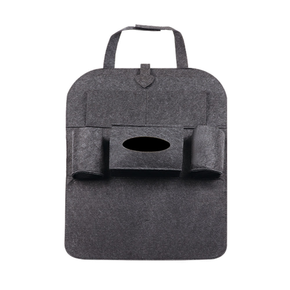 Car Storage Bag Felt Seat Back Long Large
