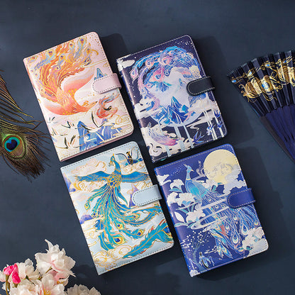 Tianlanlu Peacock Fu Series Handbook Gift Box Set