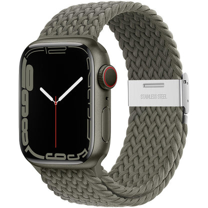 Creative Nylon Loop Elastic Woven Watch Strap