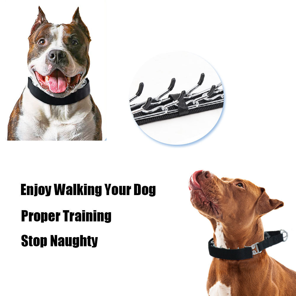 Dog Training Stimulation Chain Dog Collar Pet Supplies Dog Training Supplies Spike Collar Dog Neck Collar Cover Neck Pet Dog Chain