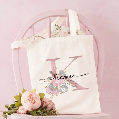 Monogrammed Canvas Bag Women's Tote