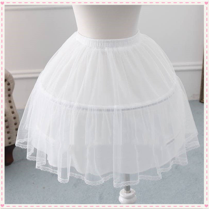 Children's adult daily bony 42cm panty Lolita puffy skirt girl dress lolita performance petticoat