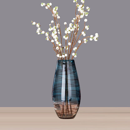Creative Ink Transparent Glass Vase Living Room