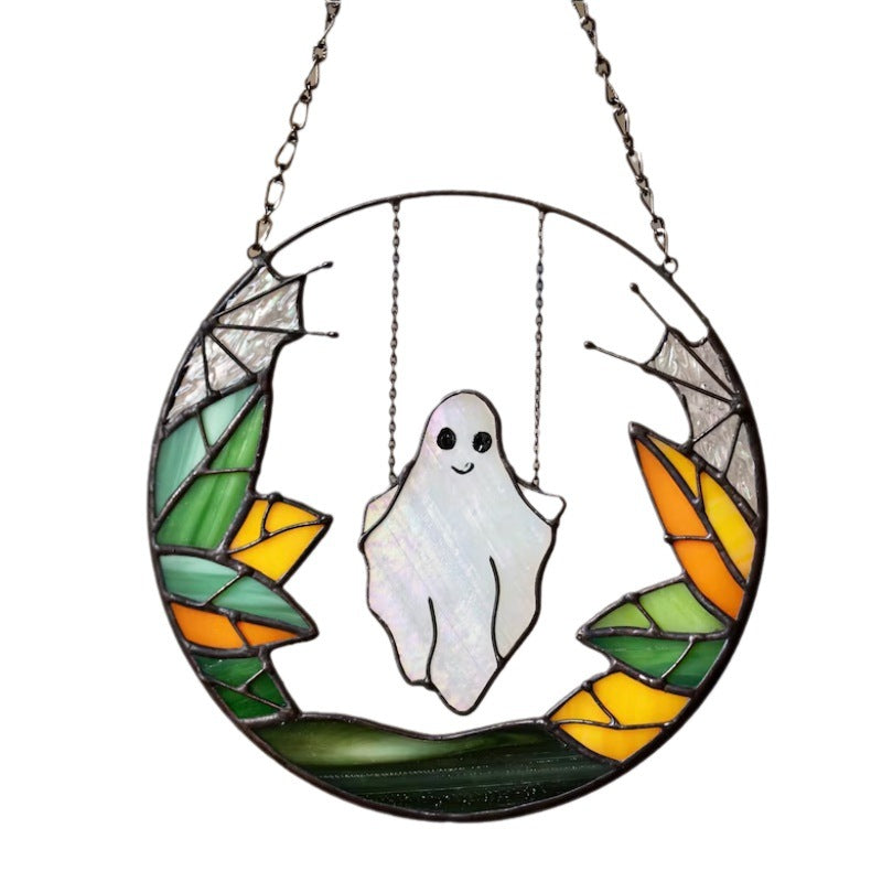 Fashion Halloween Color Metal Pendant