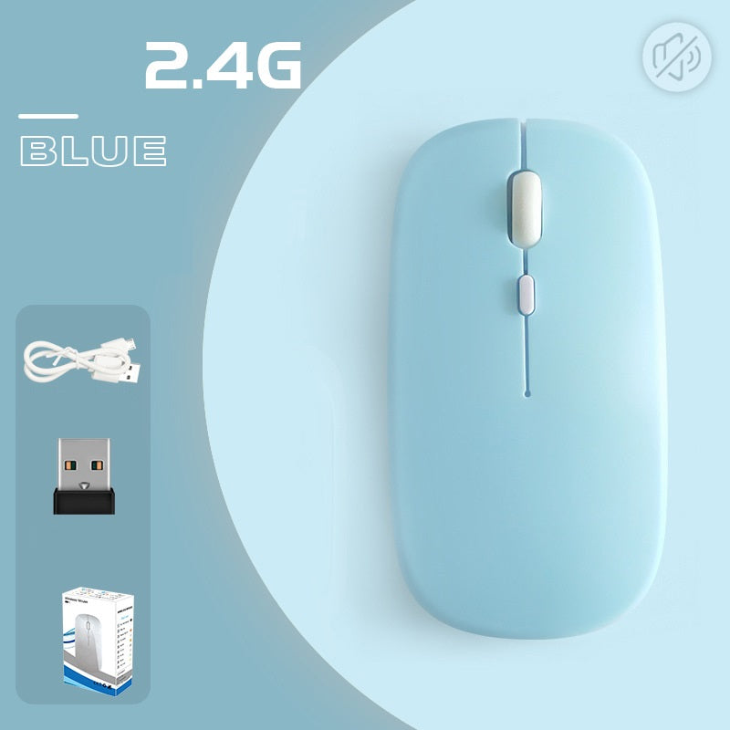 Macaron Color Wireless Bluetooth Mobile Phone Tablet Mouse