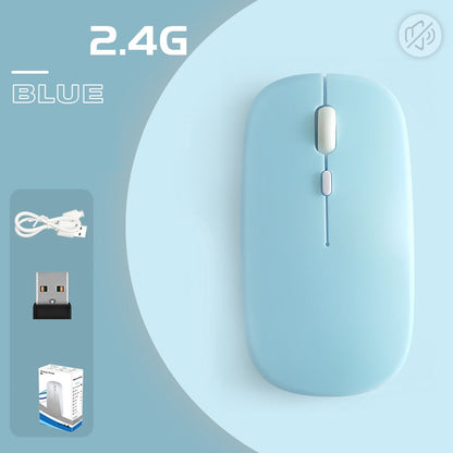 Macaron Color Wireless Bluetooth Mobile Phone Tablet Mouse