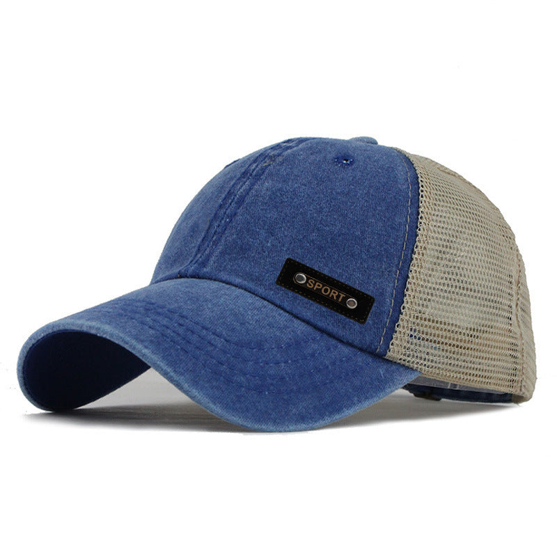 New Cotton Women's Outdoor Baseball Hat Wash