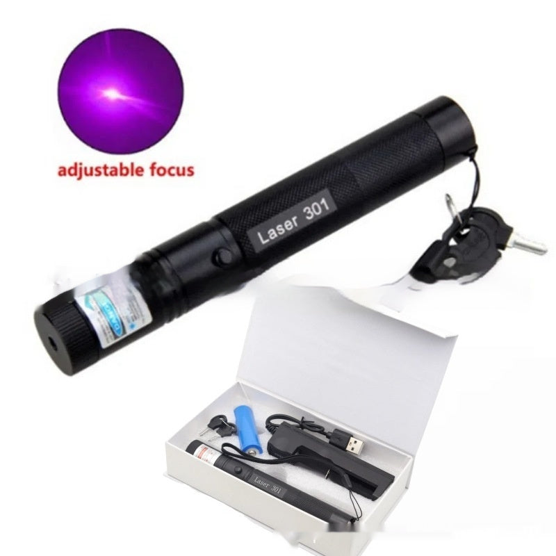 Laser301 Laser Flashlight RedGreenBlue Purple