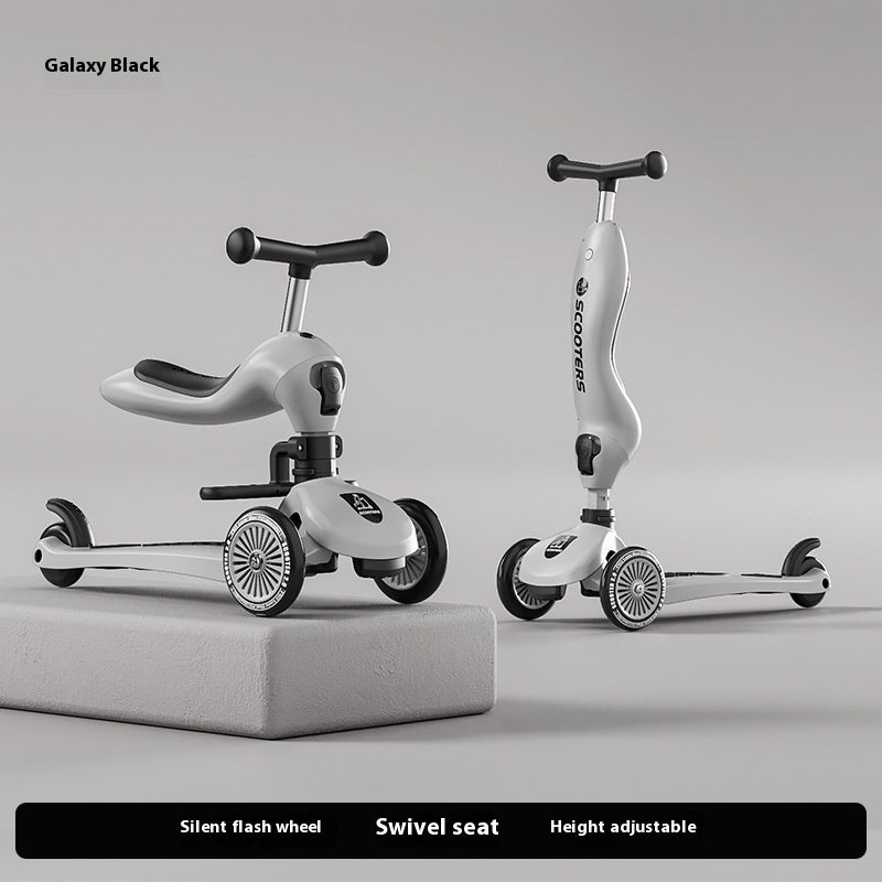 Children's Scooter Multifunctional Music Flash Scooter