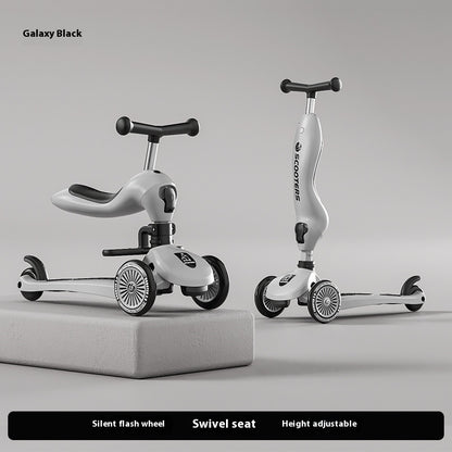 Children's Scooter Multifunctional Music Flash Scooter