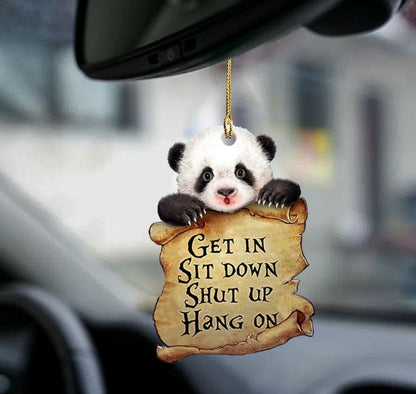 Car Pendant Sleeping Dog Angel Home Decor Acrylic Showcase Hanging Ornaments For Doors