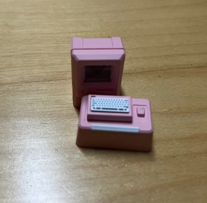 Mechanical Keyboard 80s Macintosh Retro Personality Translucent Keycap