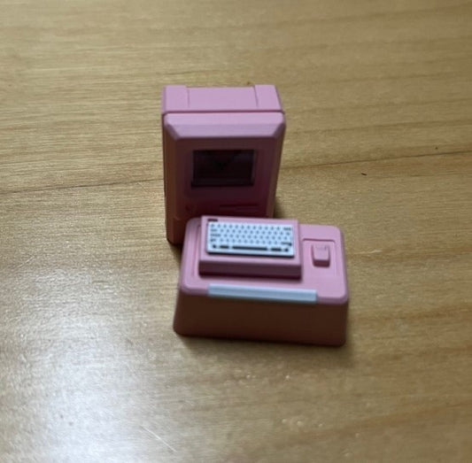 Mechanical Keyboard 80s Macintosh Retro Personality Translucent Keycap