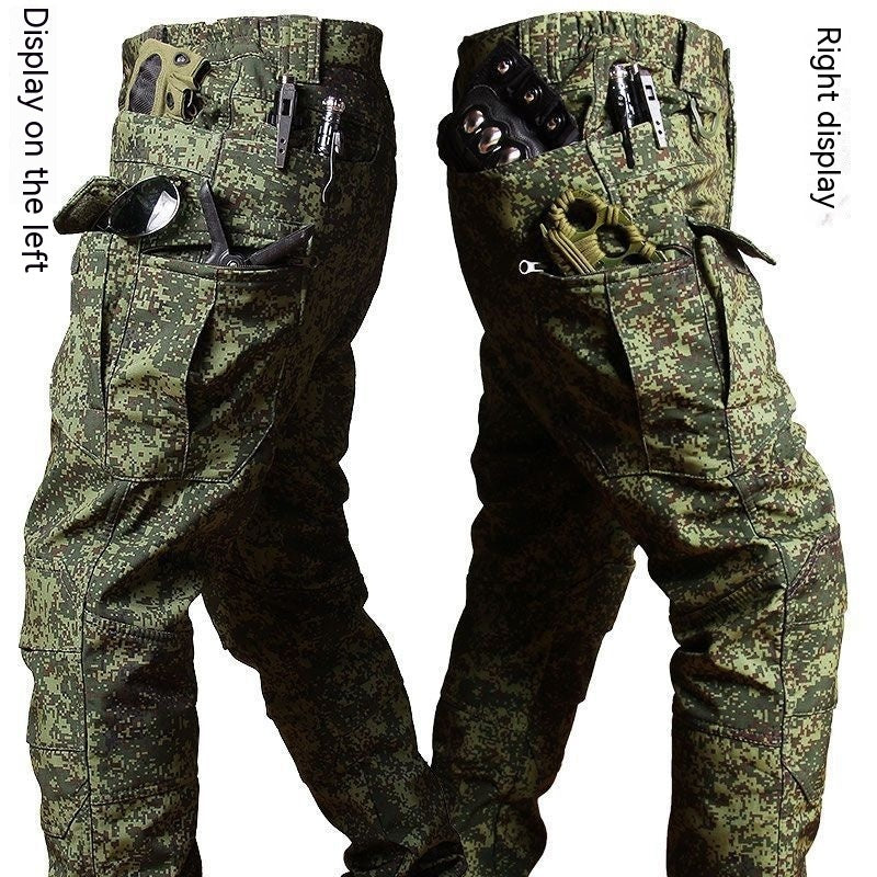 Green Camouflage Military Uniform Men's TACTICAL SUIT