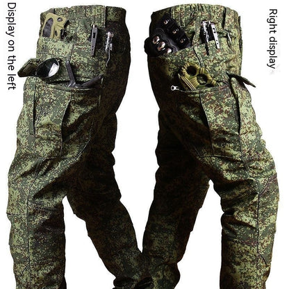 Green Camouflage Military Uniform Men's TACTICAL SUIT