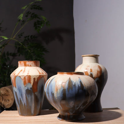 Jingdezhen Ceramic Vase New Chinese Style Water Flower Cultivation