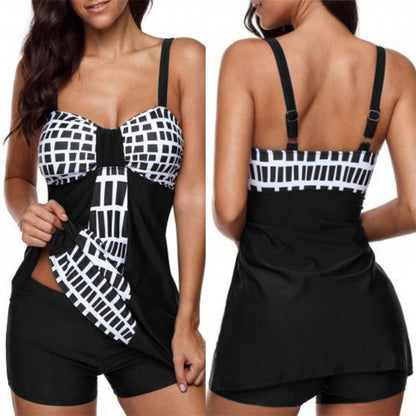 Fashion Personality New Ladies Plus Size Swimsuit